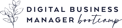 Digital Business Manager Bootcamp Logo